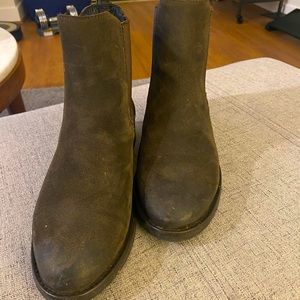 Thursday Chelsea Suede Booties